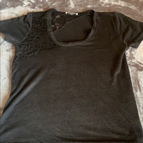 Zara Women’s Black Designed Top Size Small - Picture 4 of 8